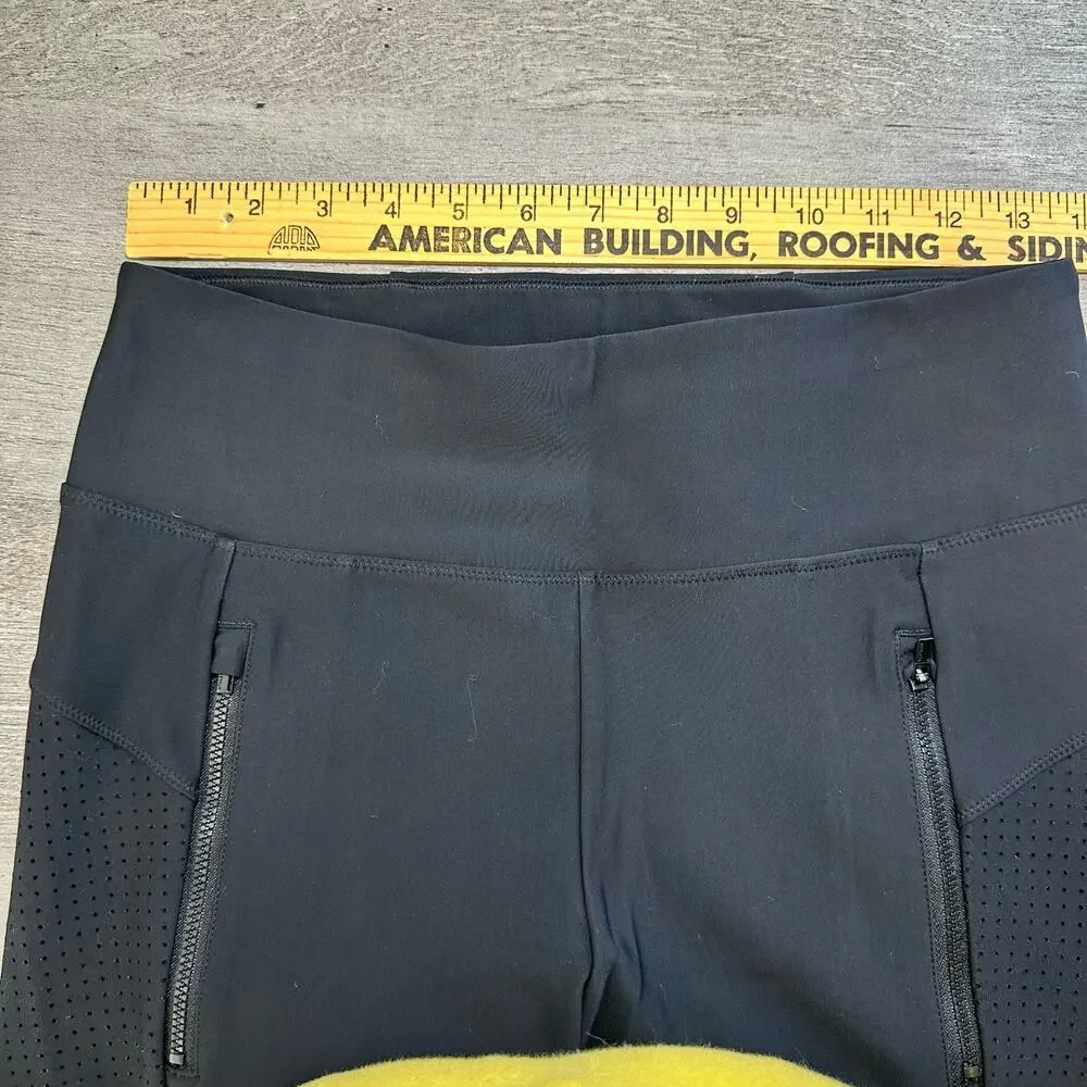 Athleta Stellar Crop Pant Black Size Small Athletic